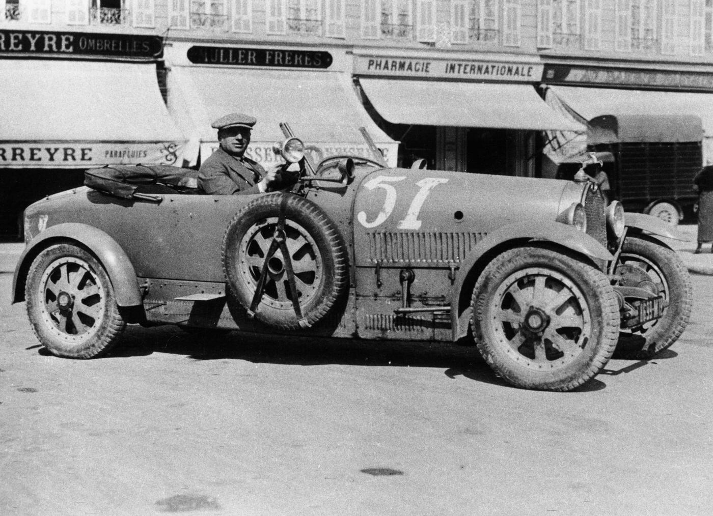 Bugatti Type 43, Nice, France, 1920s
