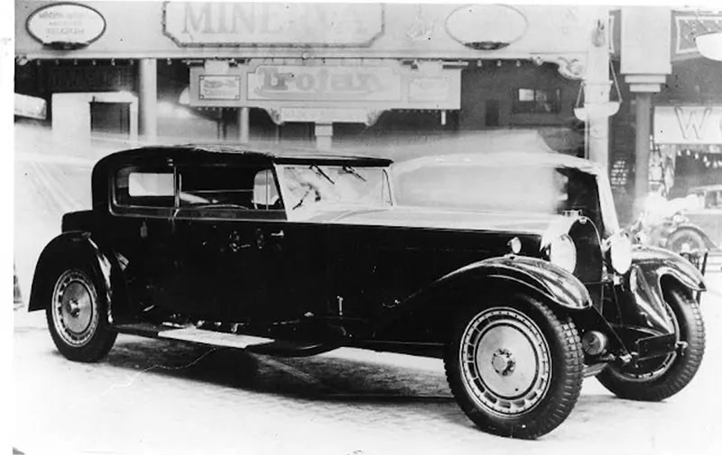 1932 Bugatti Type 41 Royale 2-Door Saloon body by Kellner.