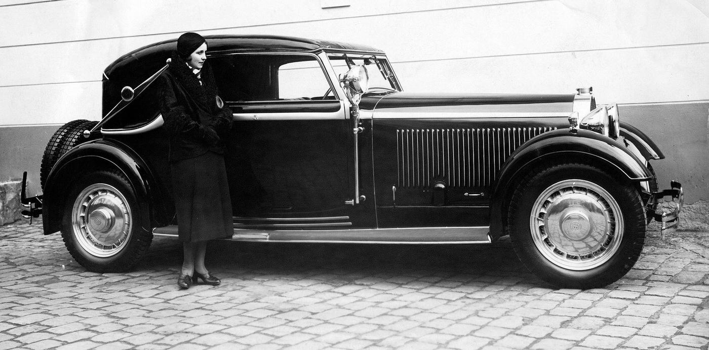 Cabriolet by Neuss, 8 cylinder Bugatti of Crown Prince of Sweden