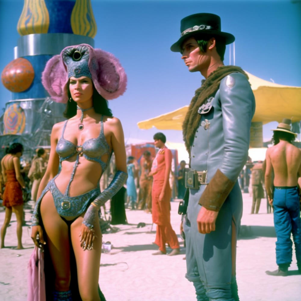 Step Back in Time: 1963 Vision of Burning Man