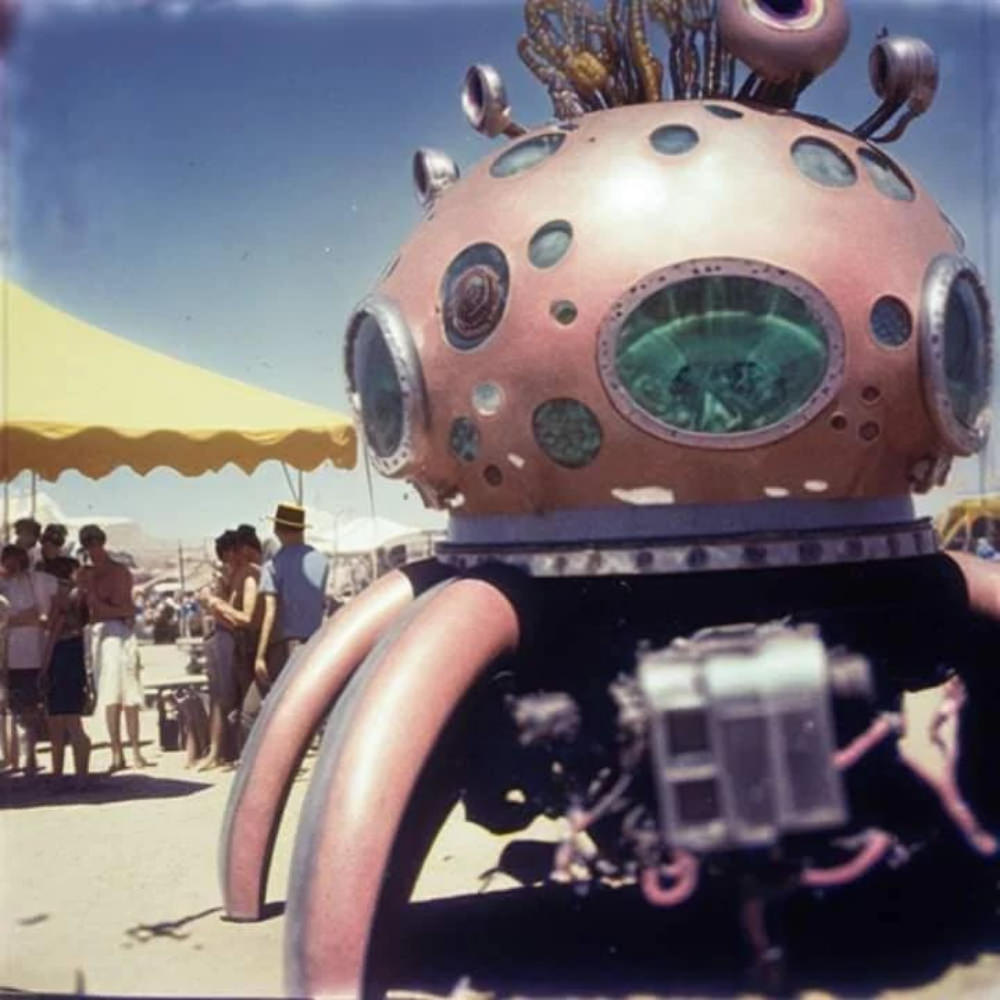 Step Back in Time: 1963 Vision of Burning Man