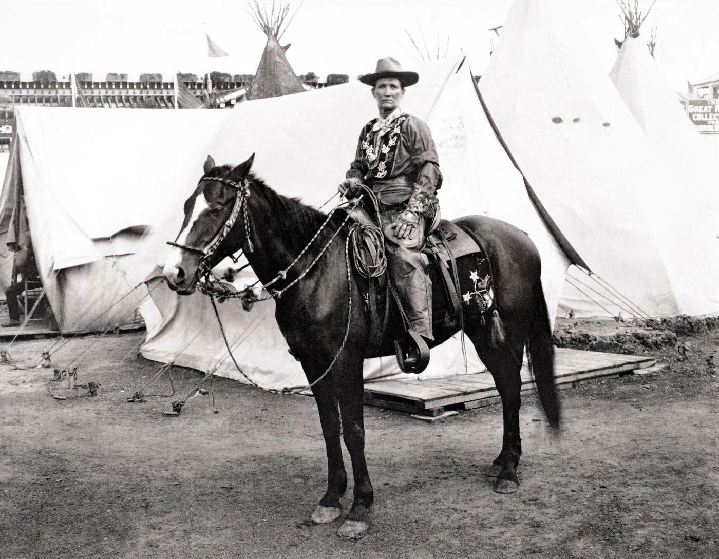 Calamity Jane, born Martha Jane Canary, in 1901.