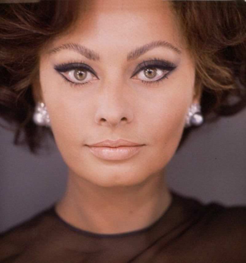 Sophia Loren, photo by Chiara Samugheo, 1966