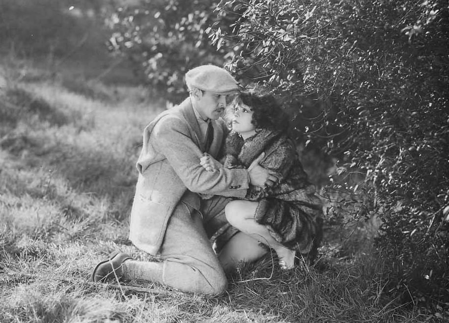 Clara Bow and Fredric March in The Wild Party (1929)