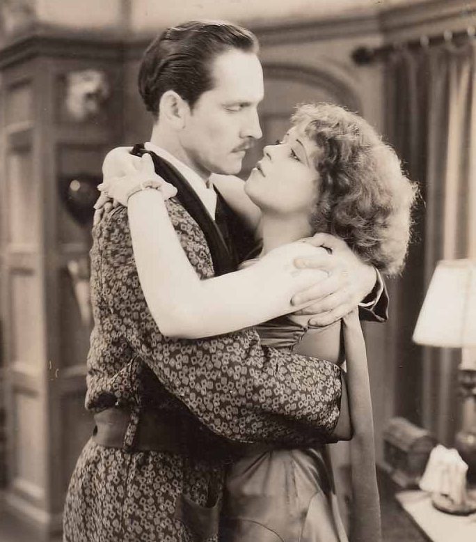 Clara Bow and Fredric March in The Wild Party (1929)