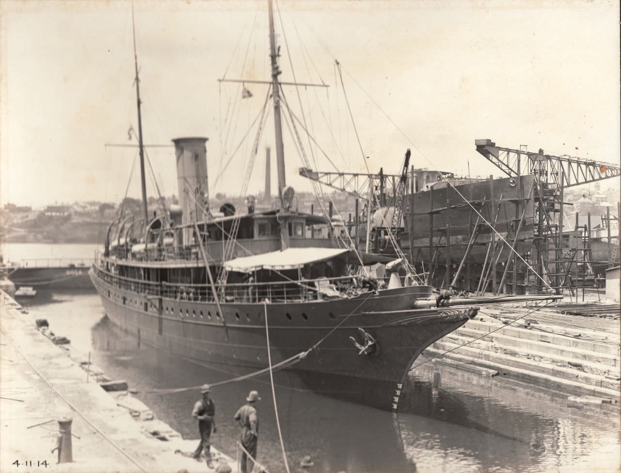 Step Back in Time: A Journey Through Cockatoo Island's Early 20th Century