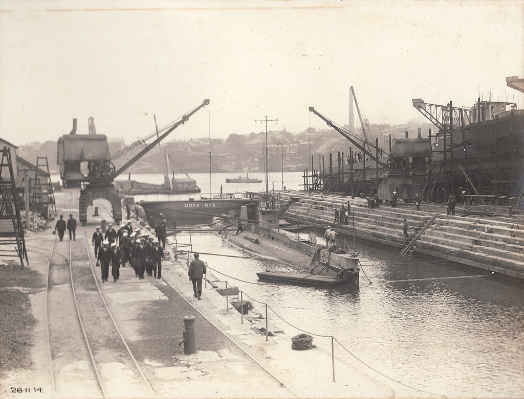 Step Back in Time: A Journey Through Cockatoo Island's Early 20th Century