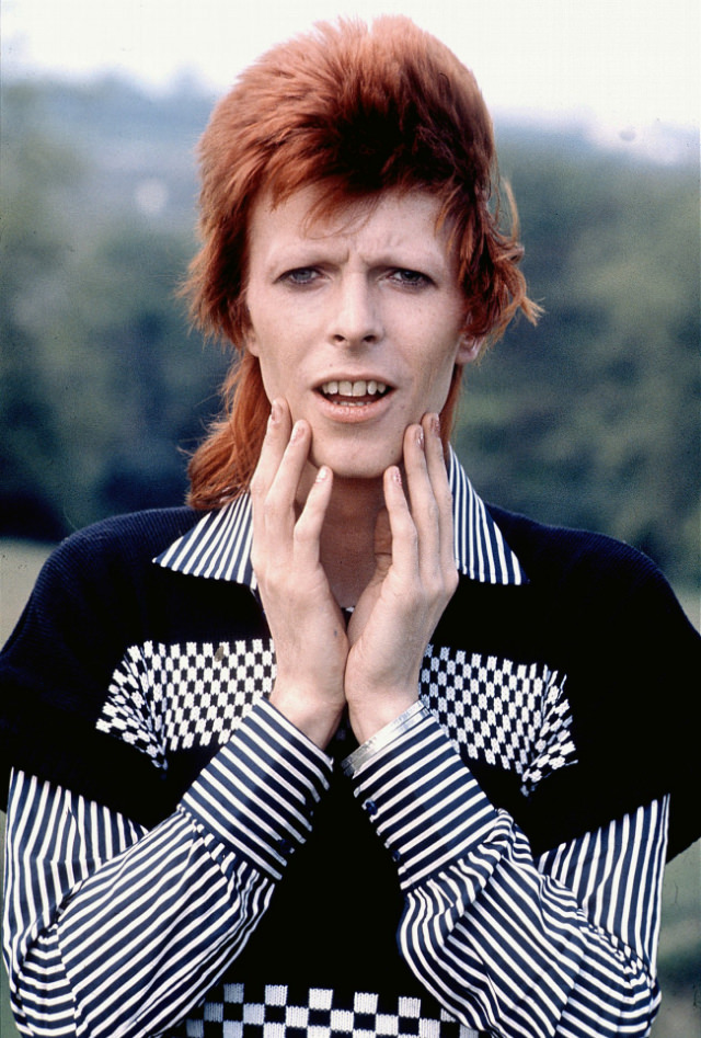 Rock and Roll Royalty: David Bowie Captured by Roger Bamber in 1973