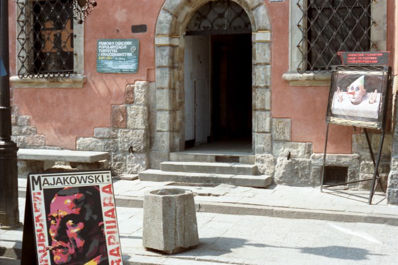 Warsaw Old Town, Poland, 1989