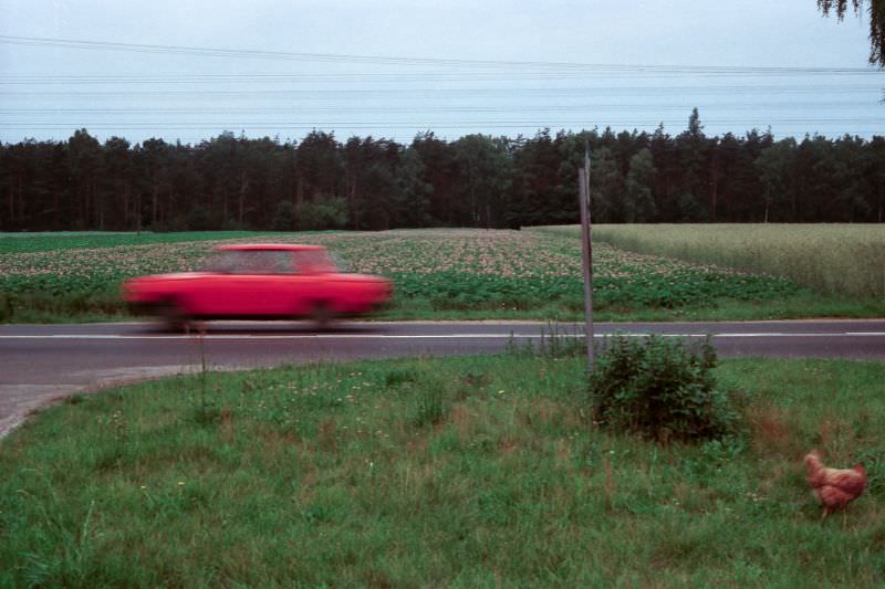 Polish countryside, 1989