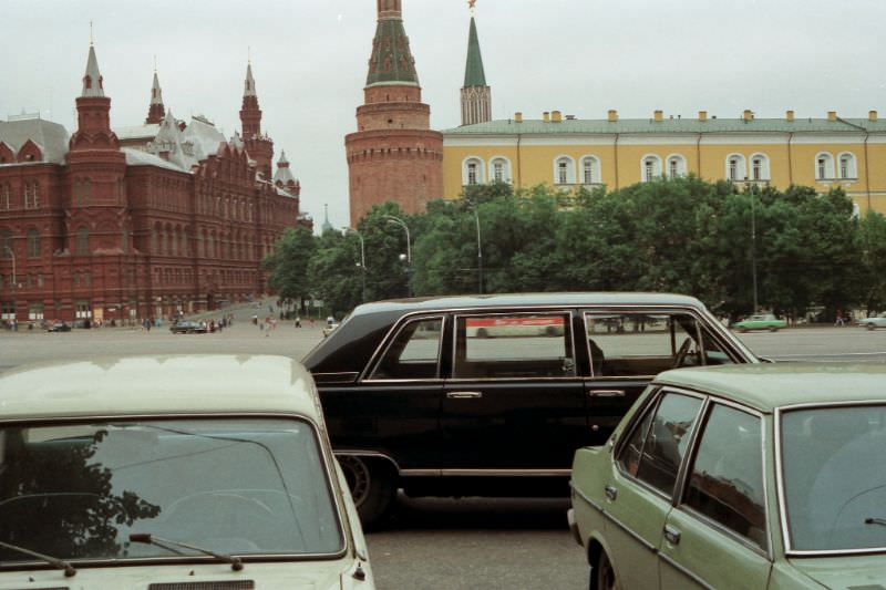 Near Red Square, Moscow, 1989