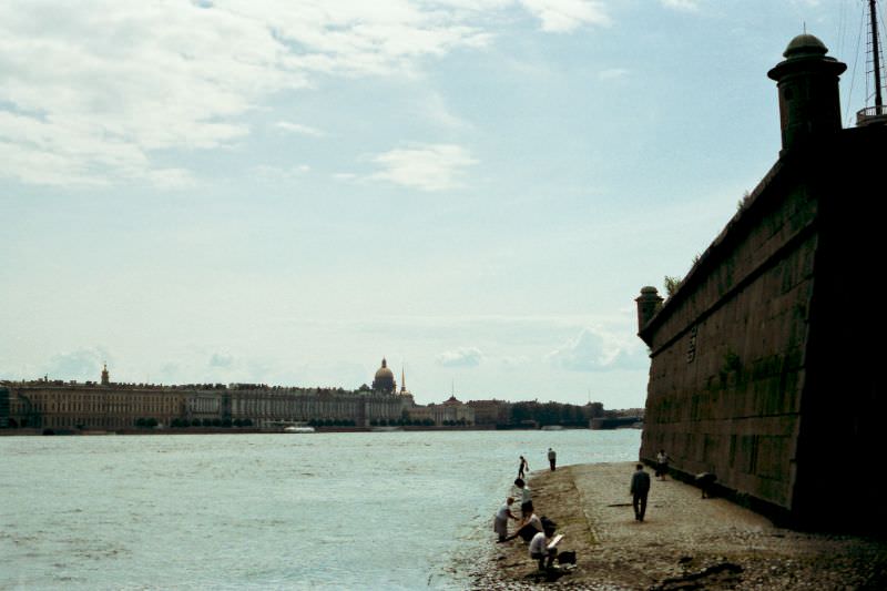 Neva River, Leningrad, 1989