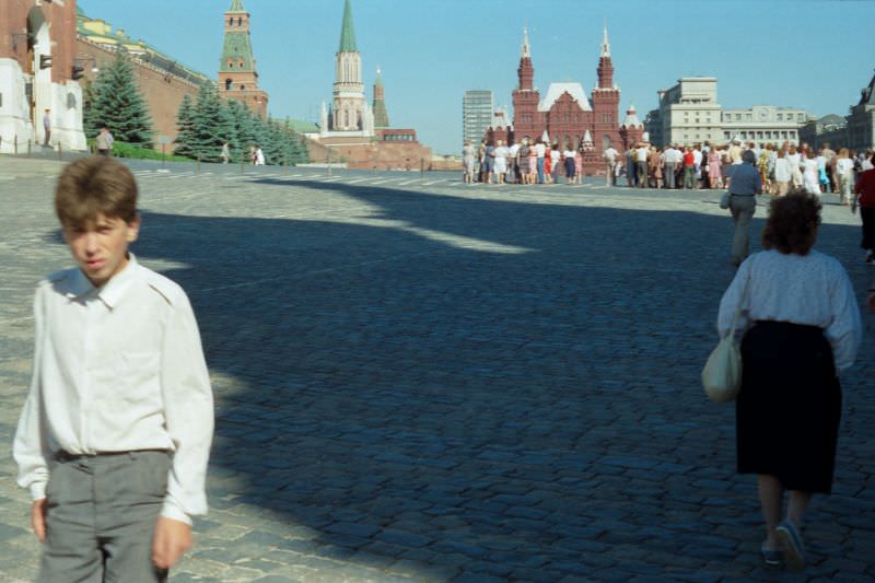 Red Square, Moscow, 1989