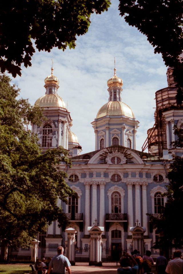 St. Nicholas Cathedral, Leningrad, 1989