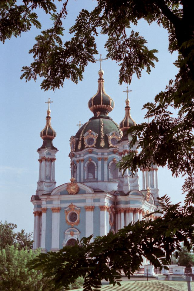 Saint Andriivska, Kiev, 1989