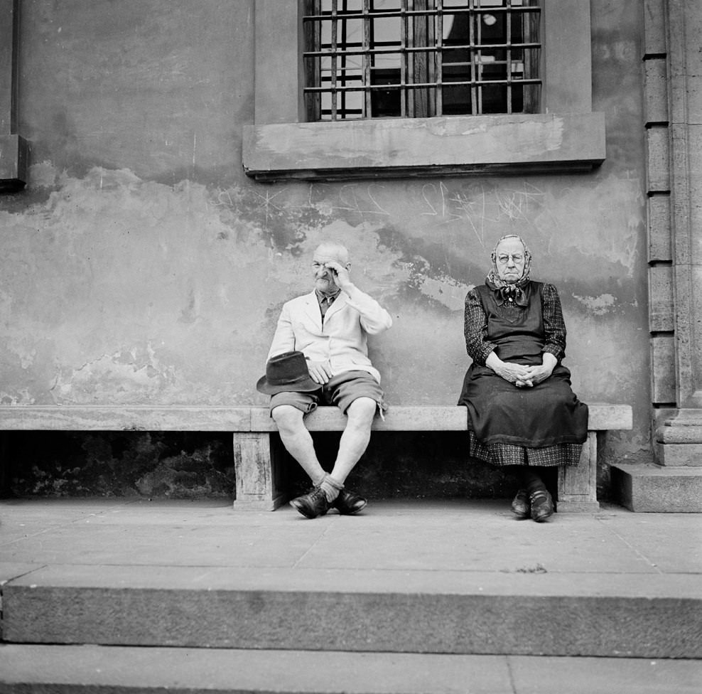 Old Couple, Germany, 1956