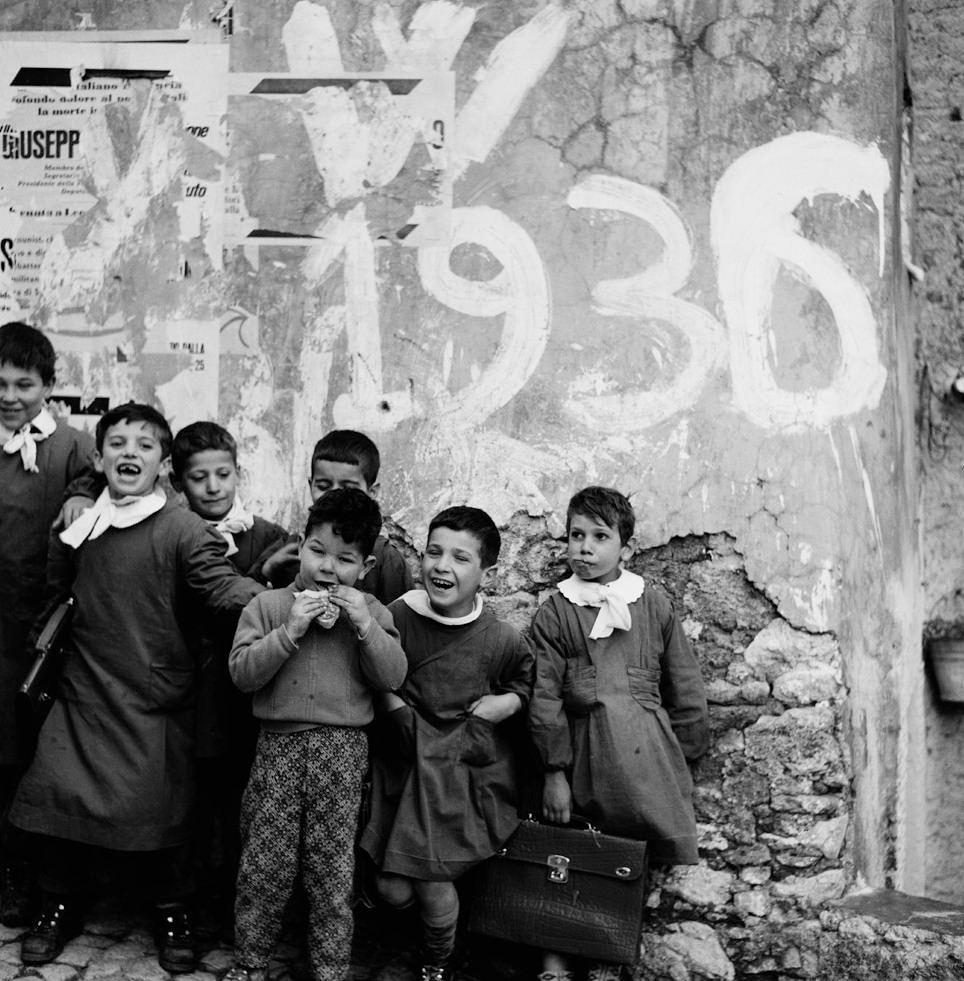 School Boys, Italy, 1956