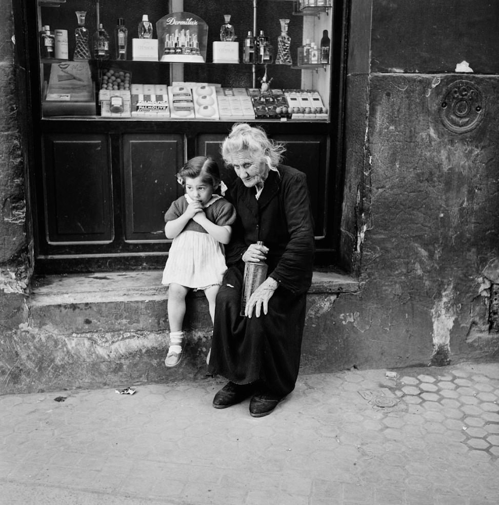 Grandmother and Child, Spain, 1956