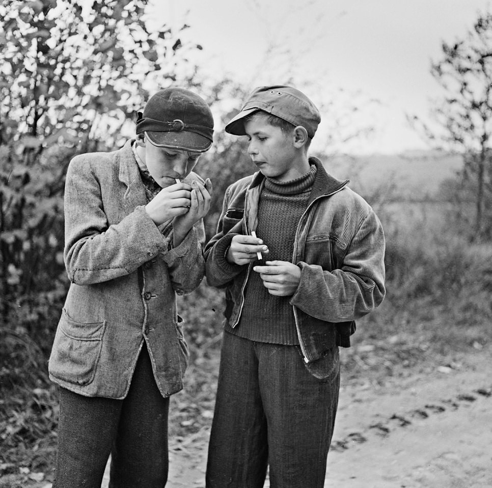 G.I. Cigarettes, Germany, 1955