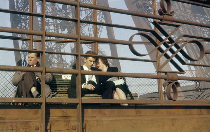 Paris, Eiffel Tower, 1950s