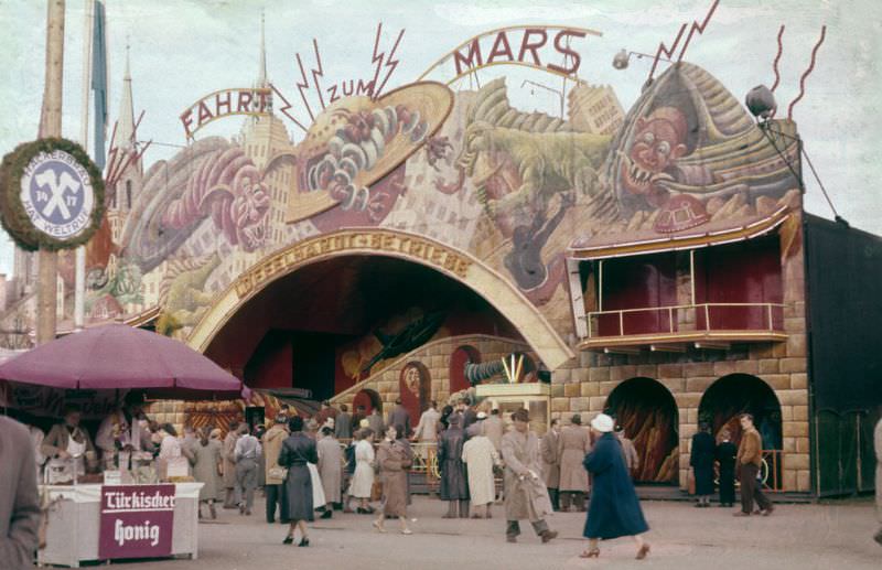 Fahrt zum Mars!, Germany, 1950s