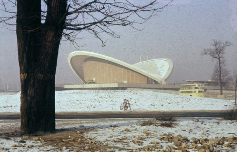 Haus der Kulteren der Welt" in Berlin, Germany, 1950s