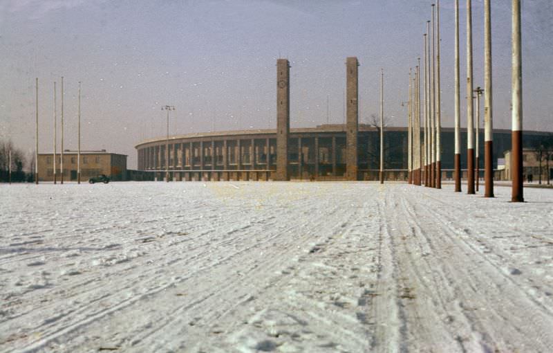 Berlin Olympic Stadium, Germany, 1950s