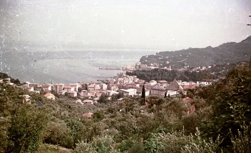 Menton, France, 1950