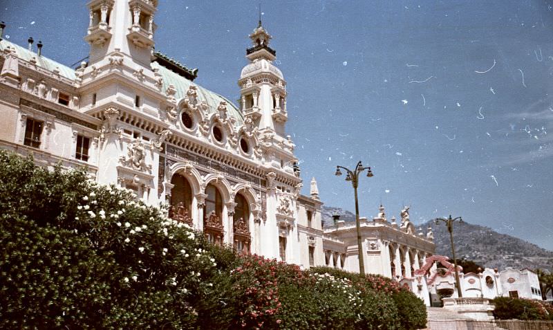 Monaco, Monte Carlo Casino, France, 1950