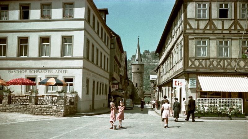 Bavaria, Karlstadt, Germany, 1950