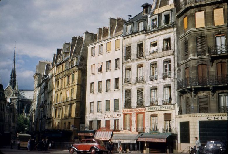 Rue Frédéric Sauton, Paris, France, 1950s