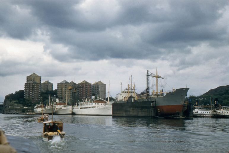 Danviksklippan, Stockholm, Sweden, 1957