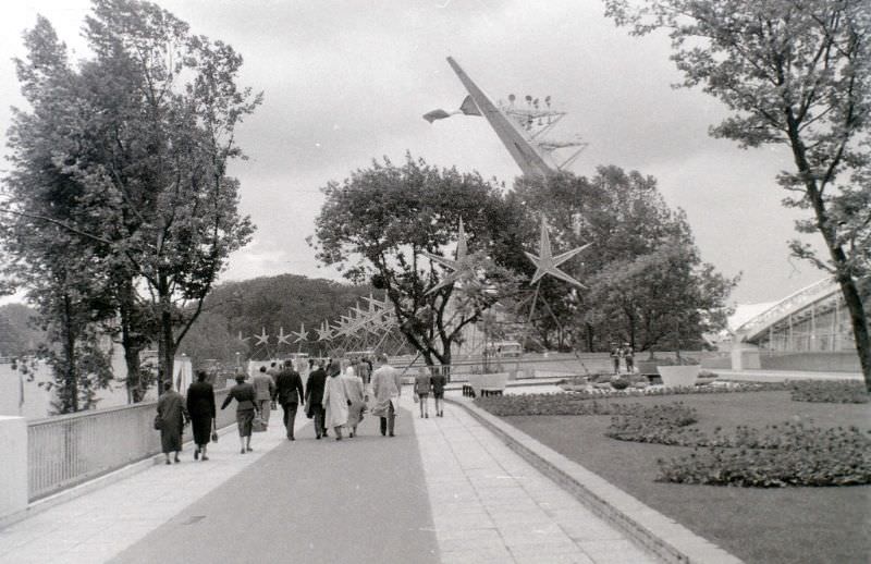 Pavilion of France, Expo 58 World Fair, Brussels, 1958