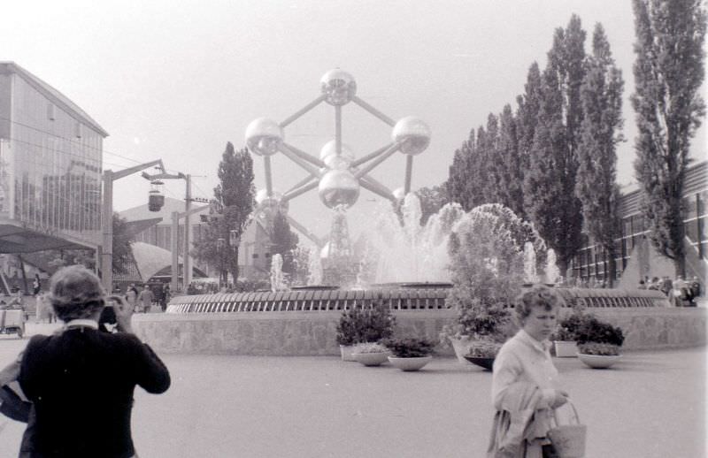 Atomium, Expo 58 World Fair, Brussels, 1958