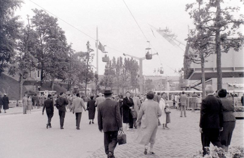 Pavillon of Austria, Expo 58 World Fair, Brussels, 1958