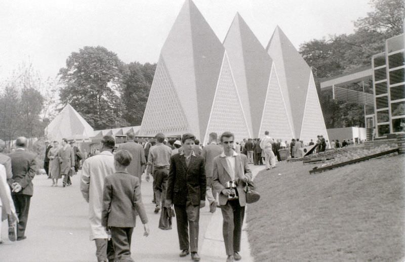 Pavillon of Great Britain, Expo 58 World Fair, Brussels, 1958