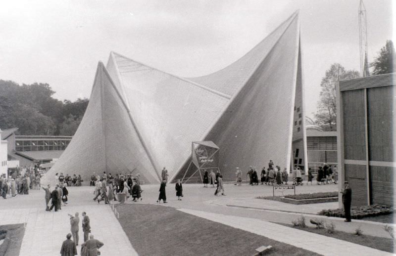 Pavillon Philips, Expo 58 World Fair, Brussels, 1958