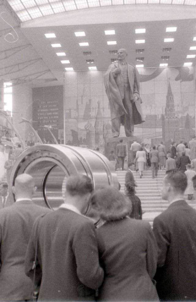 Soviet Union pavilion, Expo 58 World Fair, Brussels, 1958