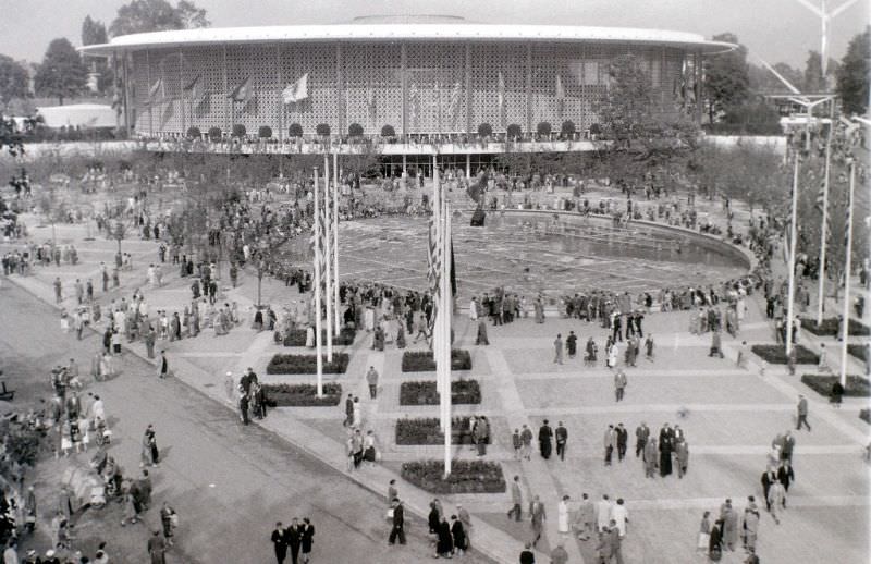 U.S.A. pavilion, Expo 58 World Fair, Brussels, 1958