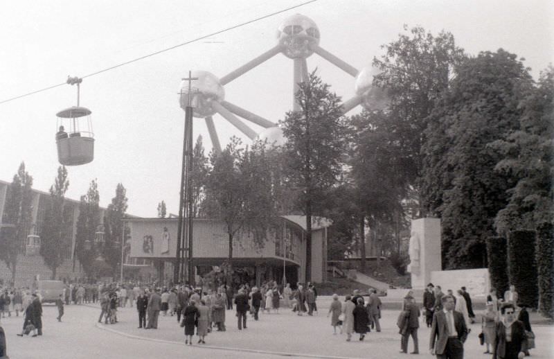 Atomium, Expo 58 World Fair, Brussels, 1958