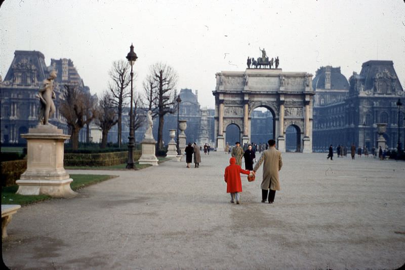 Arc de Triomphe du Carrousel, France, 1956
