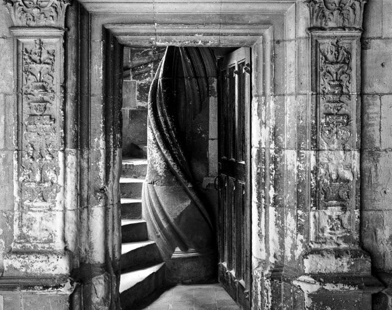 Staircase at St. Gatien, Tours, France, 1989