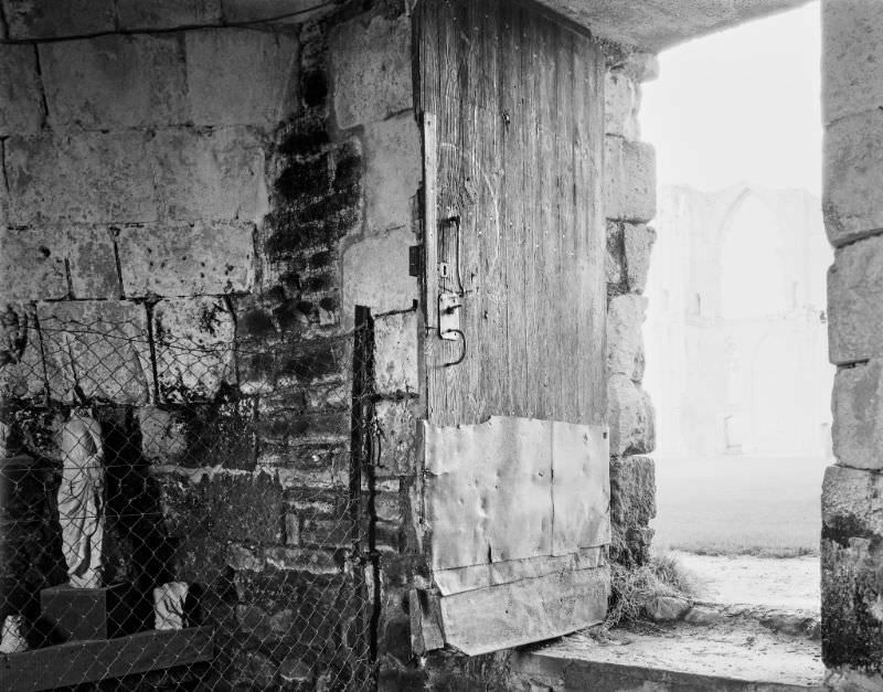 Cathedral ruins, France, 1989