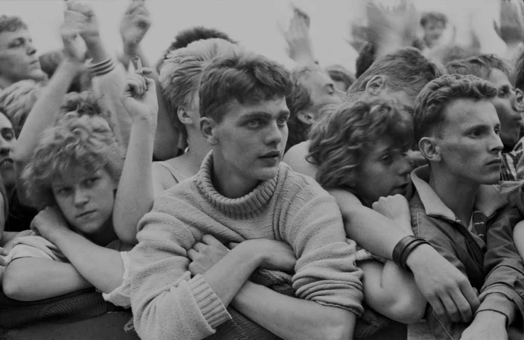 Harald Hauswald, Concert of Big Country, Radrennbahn, 1988