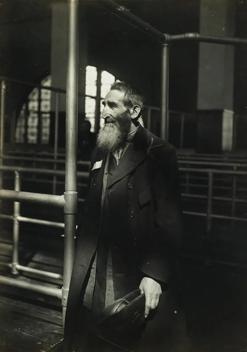 Jew from Russia at Ellis Island, 1905.