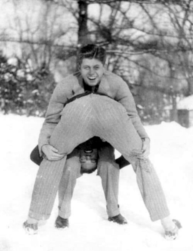 Boys Will Be Boys: JFK's Playful Side with Best Friend, Lem Billings