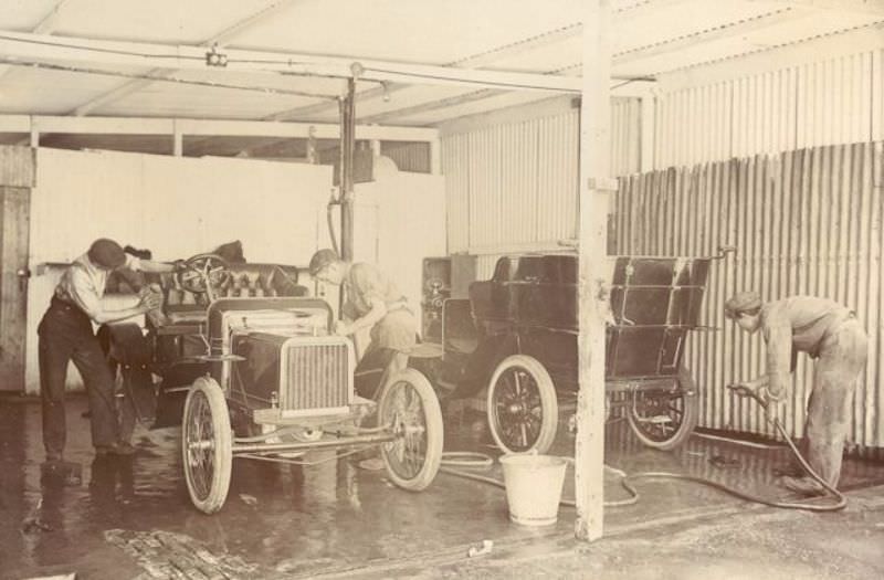 The Innovative Lewis Cycle and Motor Works Factory: A Look inside the Factory in Adelaide from the 1900s