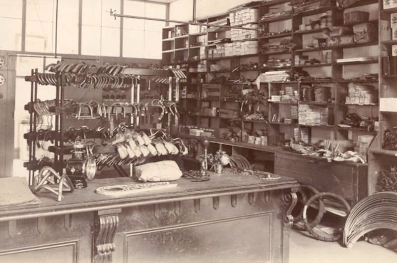 The Innovative Lewis Cycle and Motor Works Factory: A Look inside the Factory in Adelaide from the 1900s