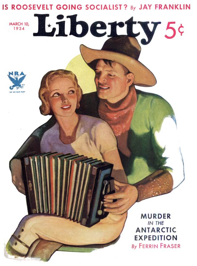 Liberty cover, March 10, 1934