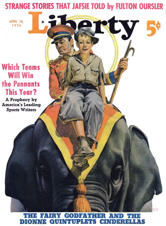 Liberty cover, April 18, 1936